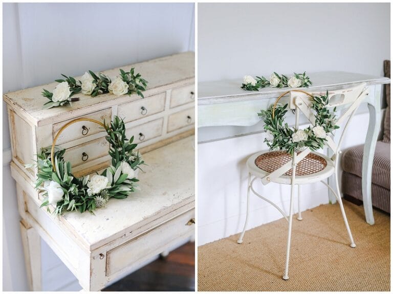 boutonnière et bouquet de fleurs végétale