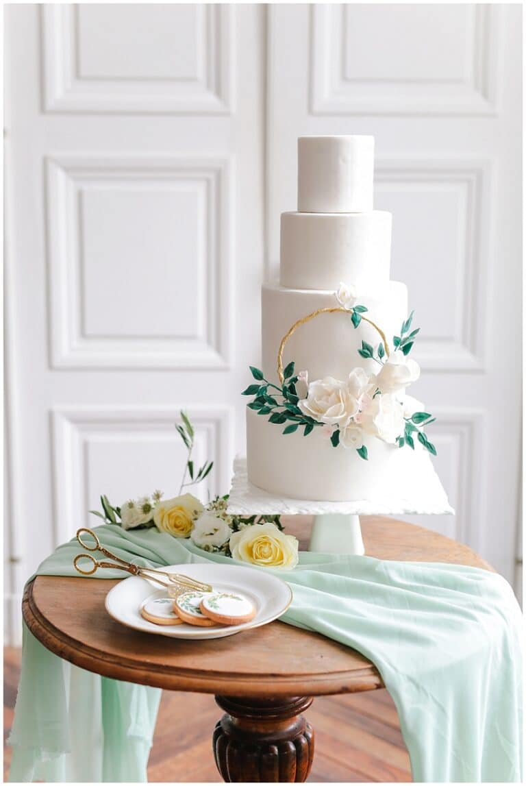 wedding cake vegetal