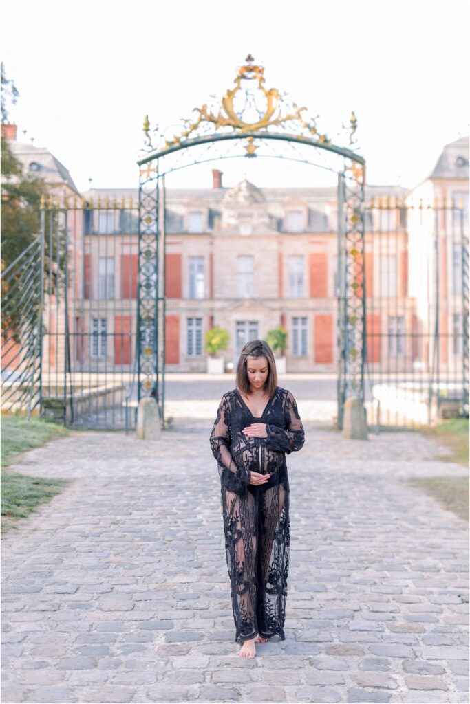 séance photo au château de chamarande