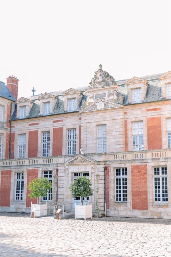 shooting grossesse au château de chamarande