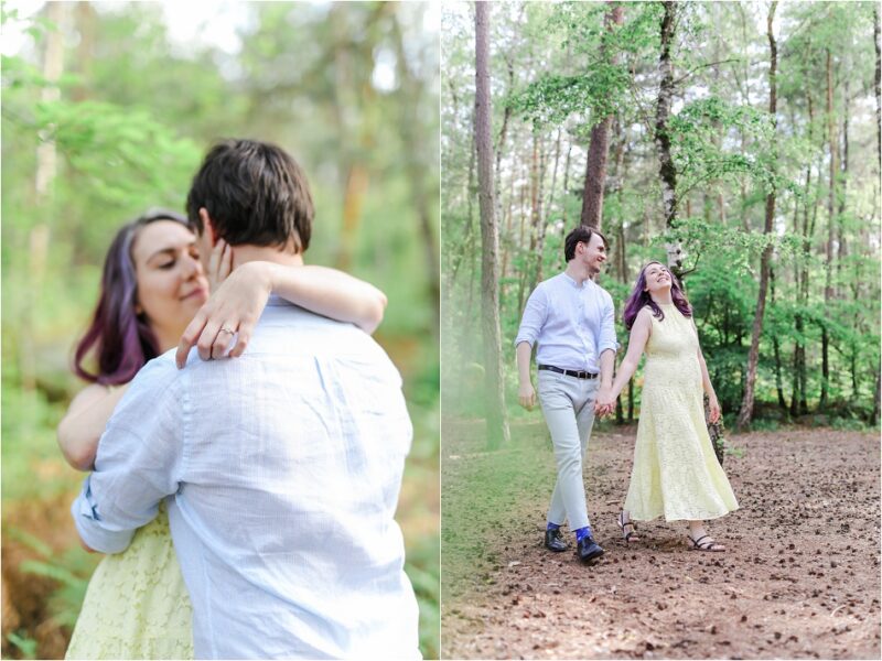 seance photo en couple à bois le roi