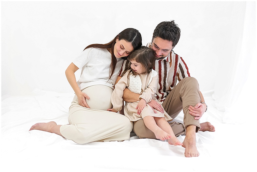 séance grossesse en essonne au studio en douceur