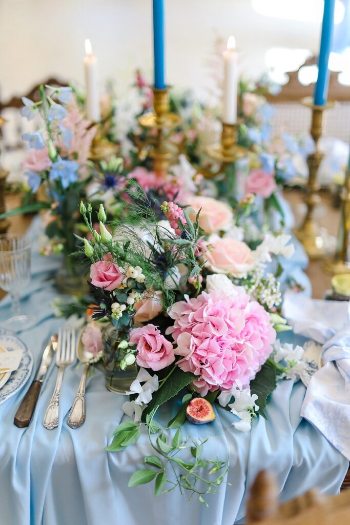 composition florale centre de table
